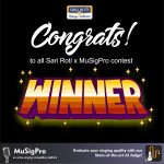 Pemenang lomba karaoke online bersama sariroti