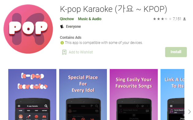 K-POP Karaoke Aplikasi karaoke terbaik untuk ponsel