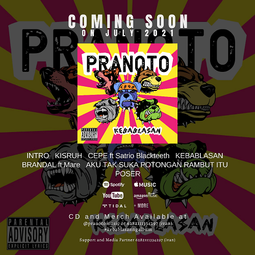 MuSigPro Pranoto Band Punk Baru dari Jakarta
